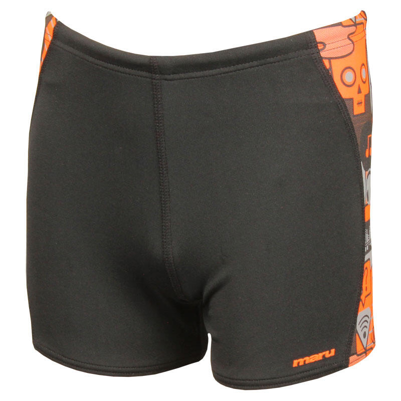 Maru Lookout Pacer zwembroek jongens oranje/zwart maat UK 32 2/6