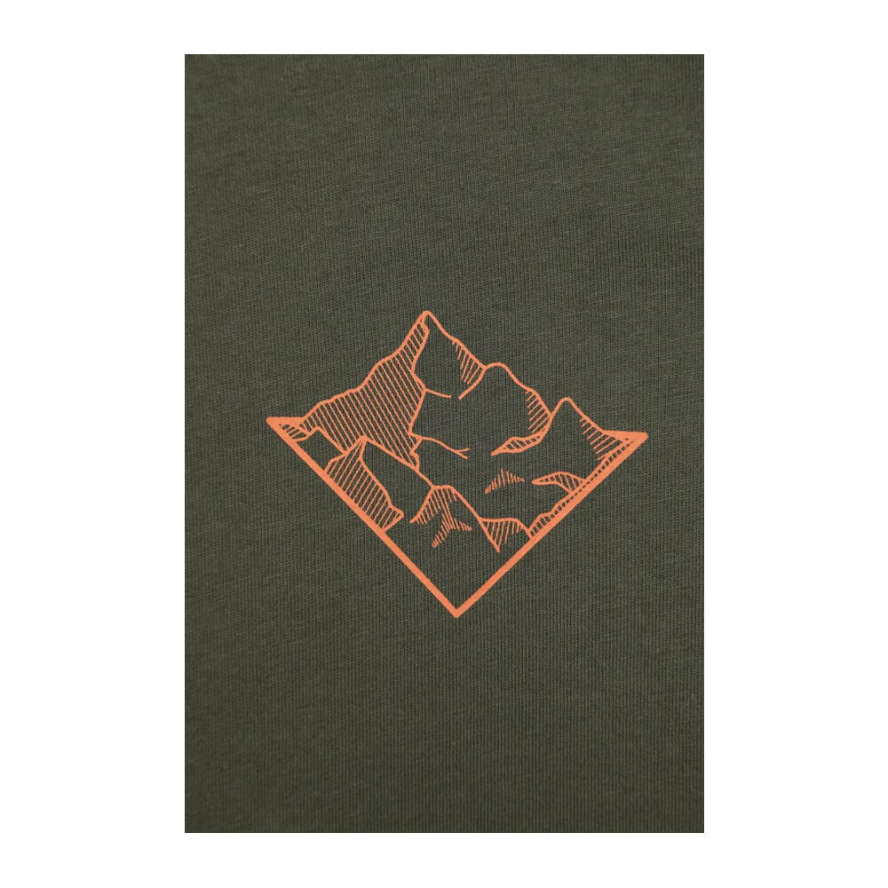 Tshirt PEAKS Homme (Vert) 3/4