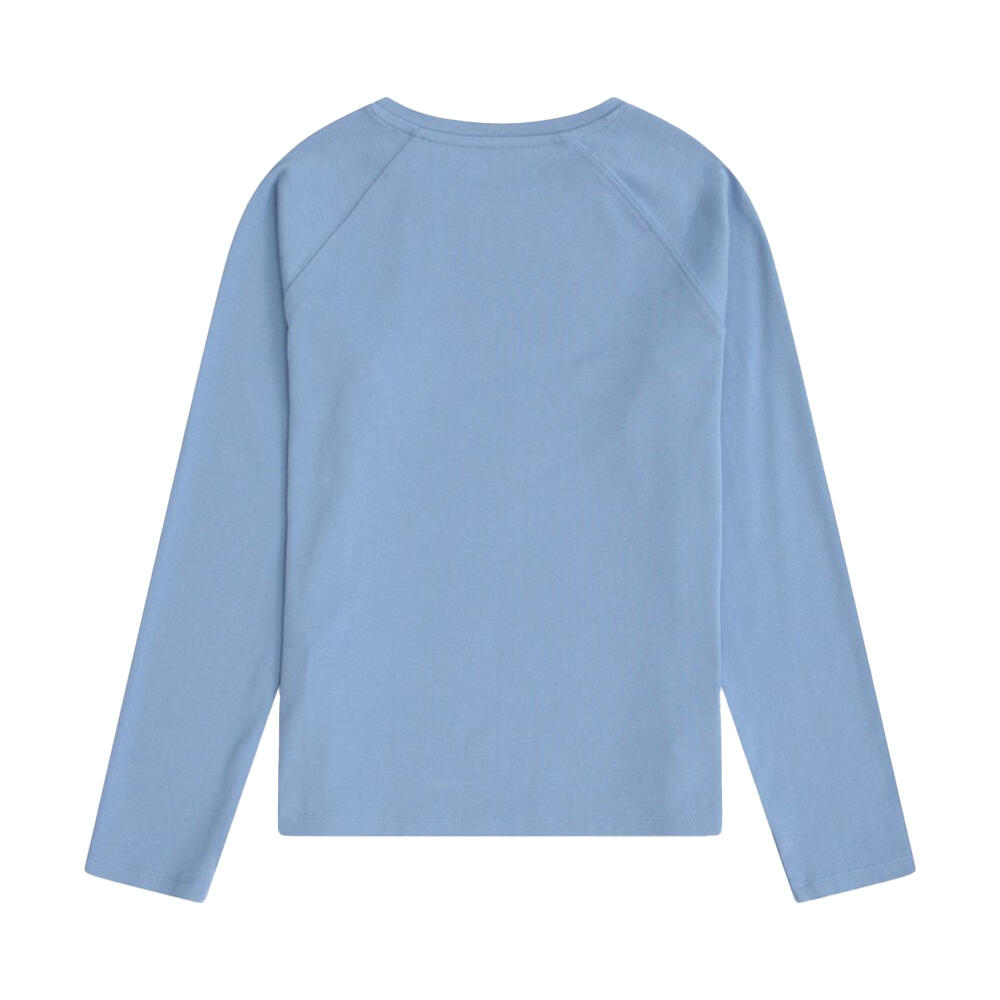 Girls Ashleigh LongSleeved TShirt (Navy) 2/3