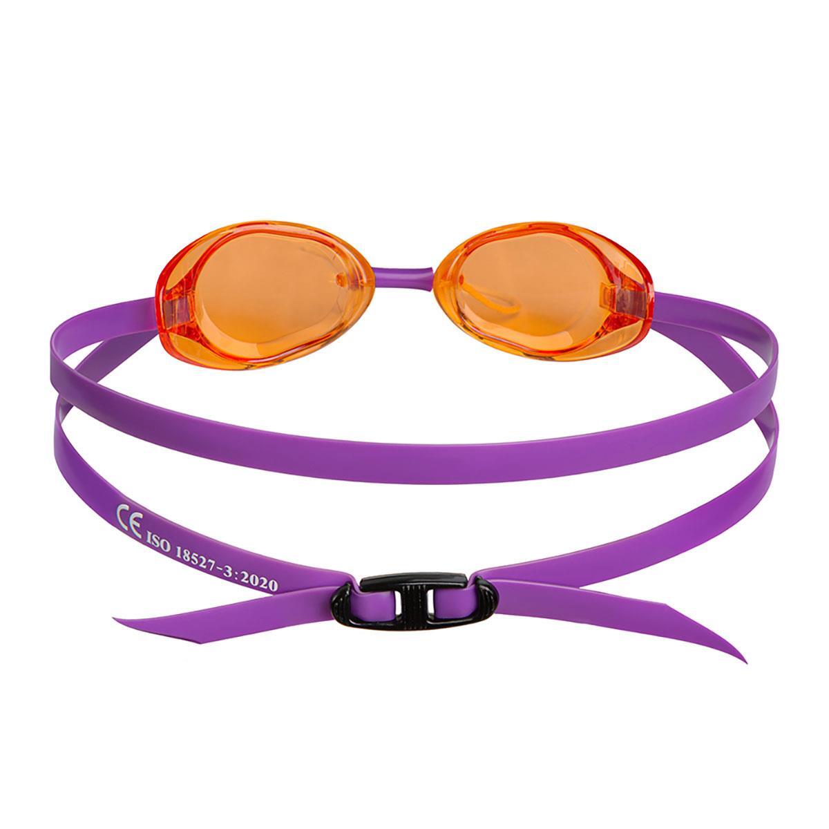 Lunettes de natation Mad Wave Racer, violet/orange 3/5