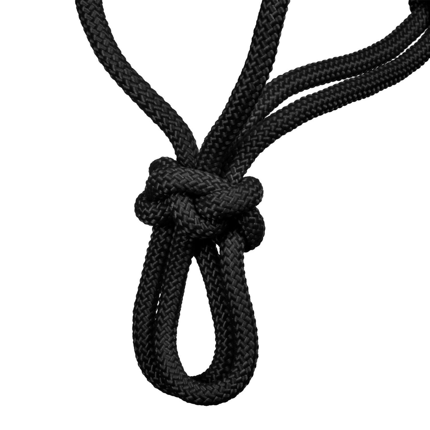 Cabestro de cuerda anudada 4/4