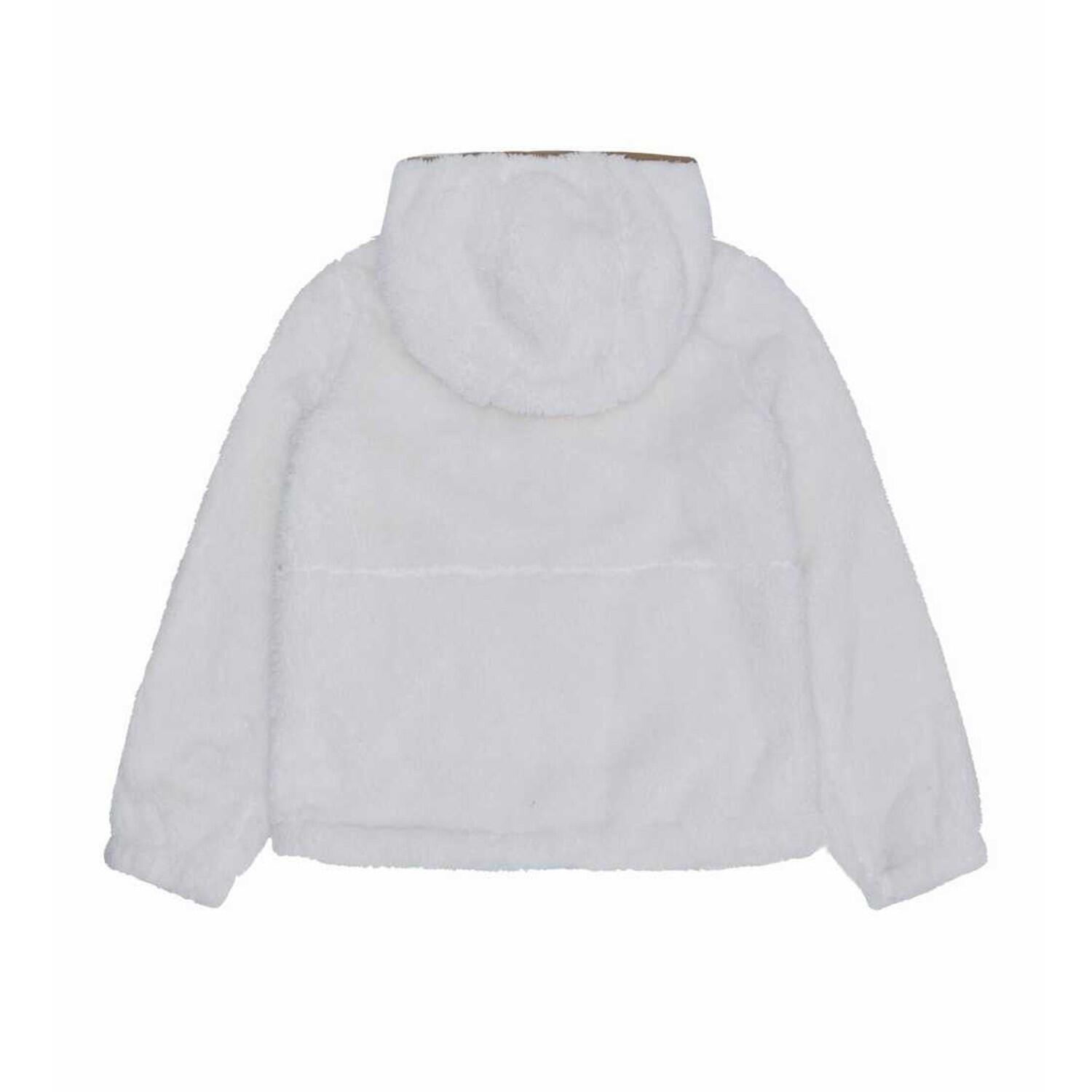 Giacca In Pile Donna Reebok Double Monkey Crema 2/4