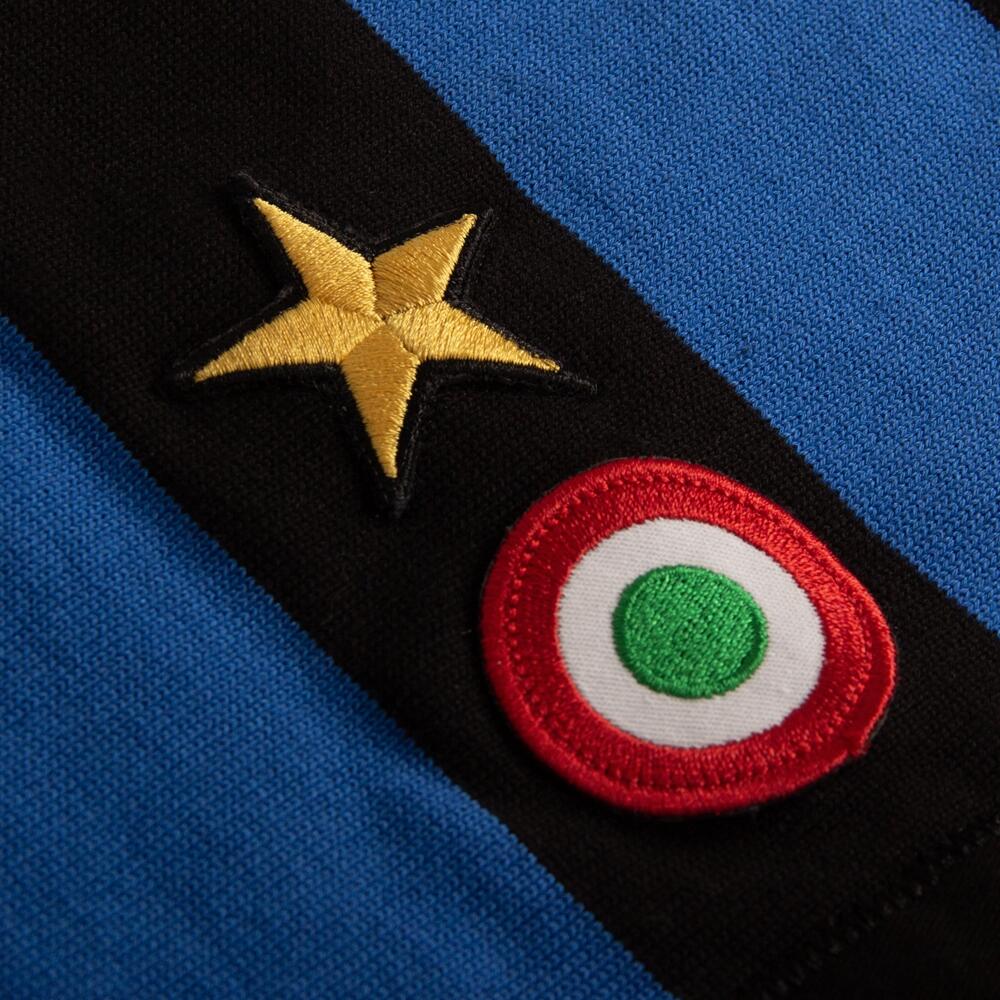 Maillot de football rétro - Homme - Inter Milan 1982/83 - Manches Cortes 4/7