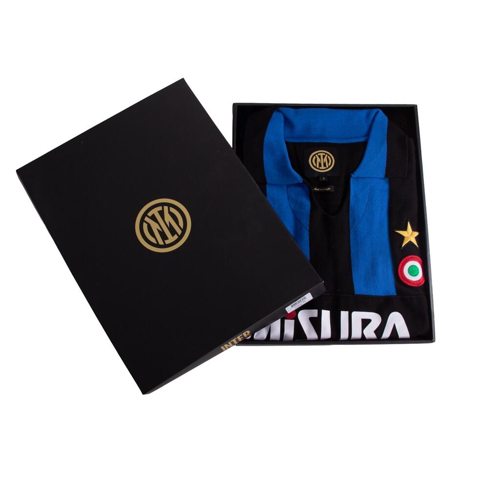 Maillot de football rétro - Homme - Inter Milan 1982/83 - Manches Cortes 6/7