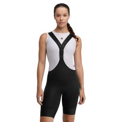 Dames fietsen heren afbreekbare korte fietsbroek srx fusion zwart