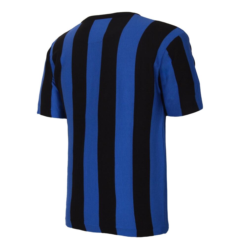 Retro Voetbalshirt - Heren - FC Internazionale 1958/59 - Blauw - Zwart 3/7