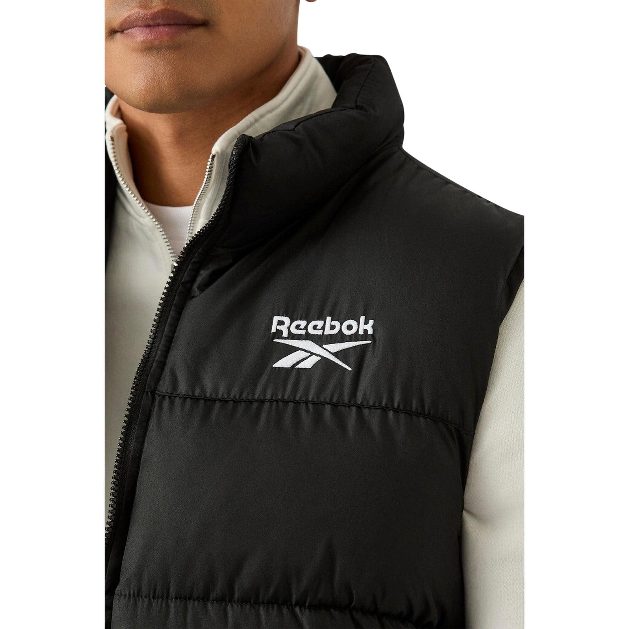 Veste Sans Manches Motif/style Matelassé Homme (Noir) 3/4