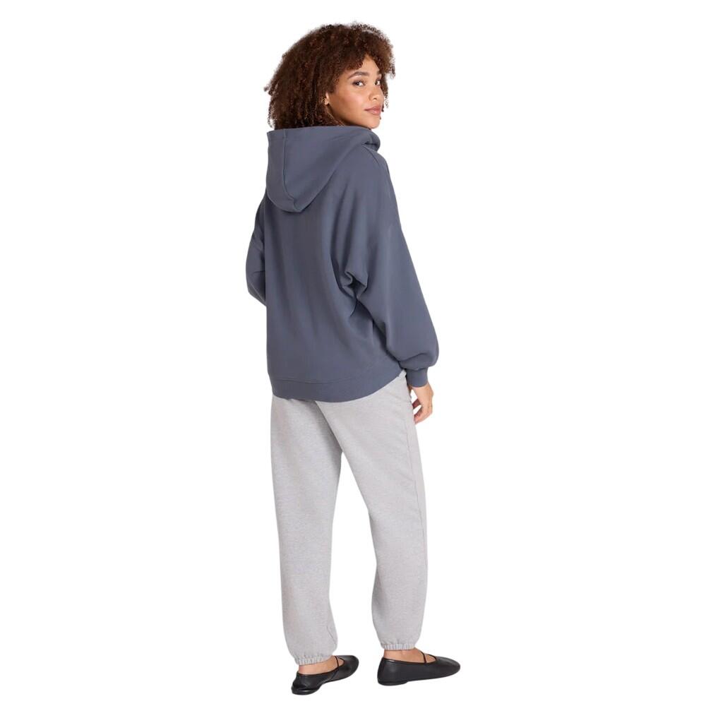 "Idol" Hoodie mit durchgehendem Reißverschluss für Damen Blau 4/4