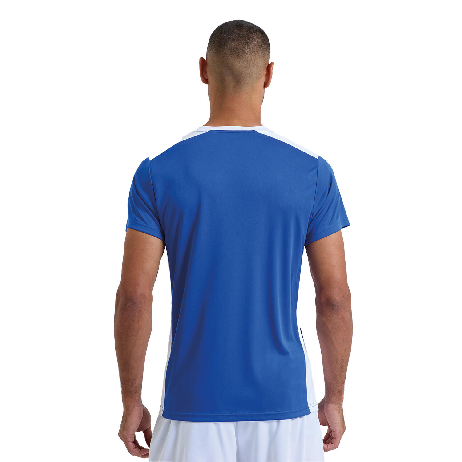 Unisex Adult Performance Contrast TShirt (Royal Blue/White) 2/3