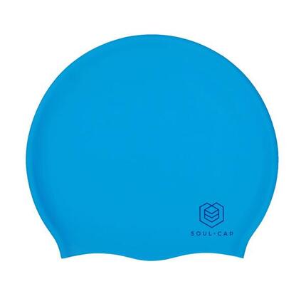 Bonnet de bain enfant Soul Caps Regular - Bleu moyen