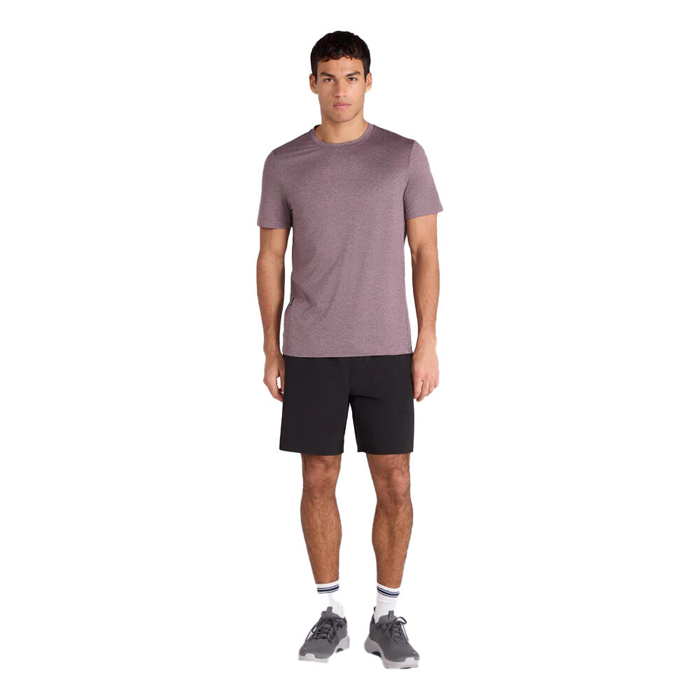 Mens Active ShortSleeved TShirt (Purple) 3/3