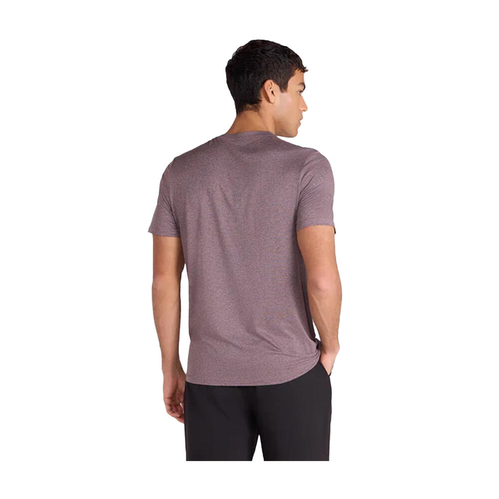 Mens Active ShortSleeved TShirt (Purple) 2/3
