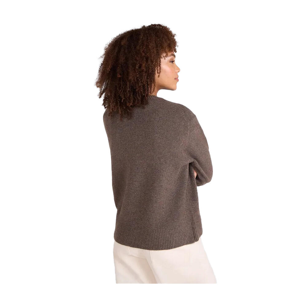 Pullover für , Flauschig Damen Braun 2/4