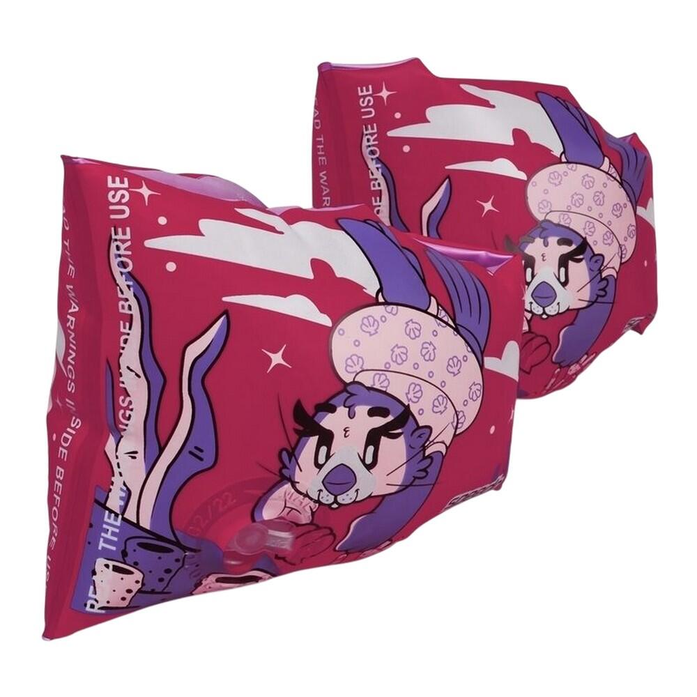 Childrens/Kids Swimming Armbands (Miami Lilac/Sweet Taro)
