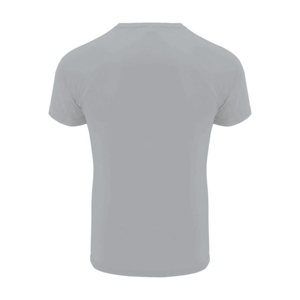 Camiseta Bahrain de Manga Corta Deportivo para Hombre Gris 2/4