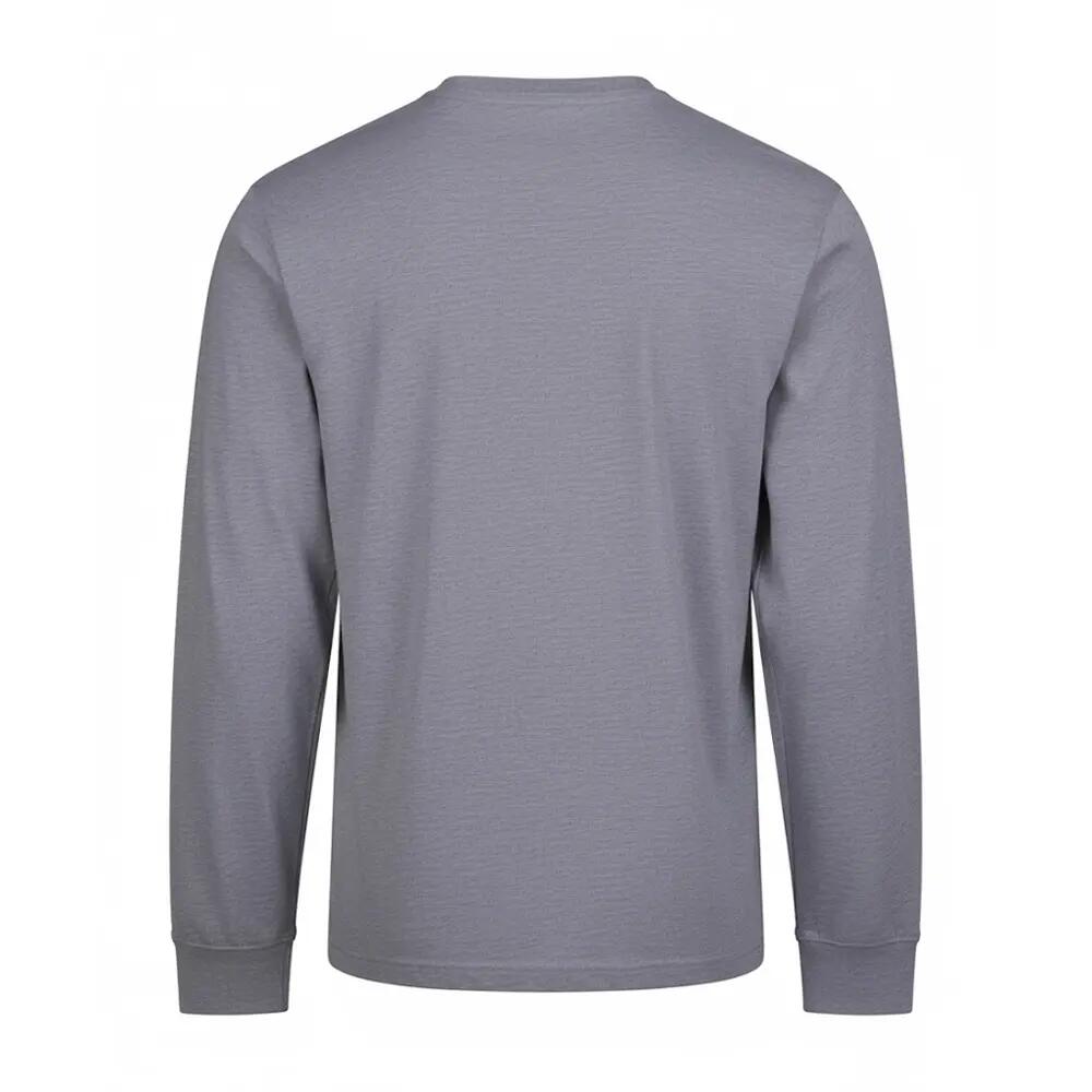 Tshirt Manches Longues Homme (Gris Chiné) 2/2