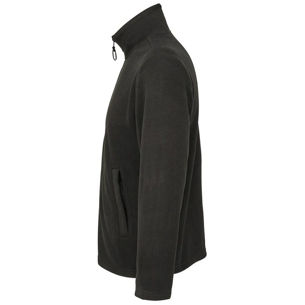 Giacca Micropile Adulto Unisex SOLS Nero 3/4