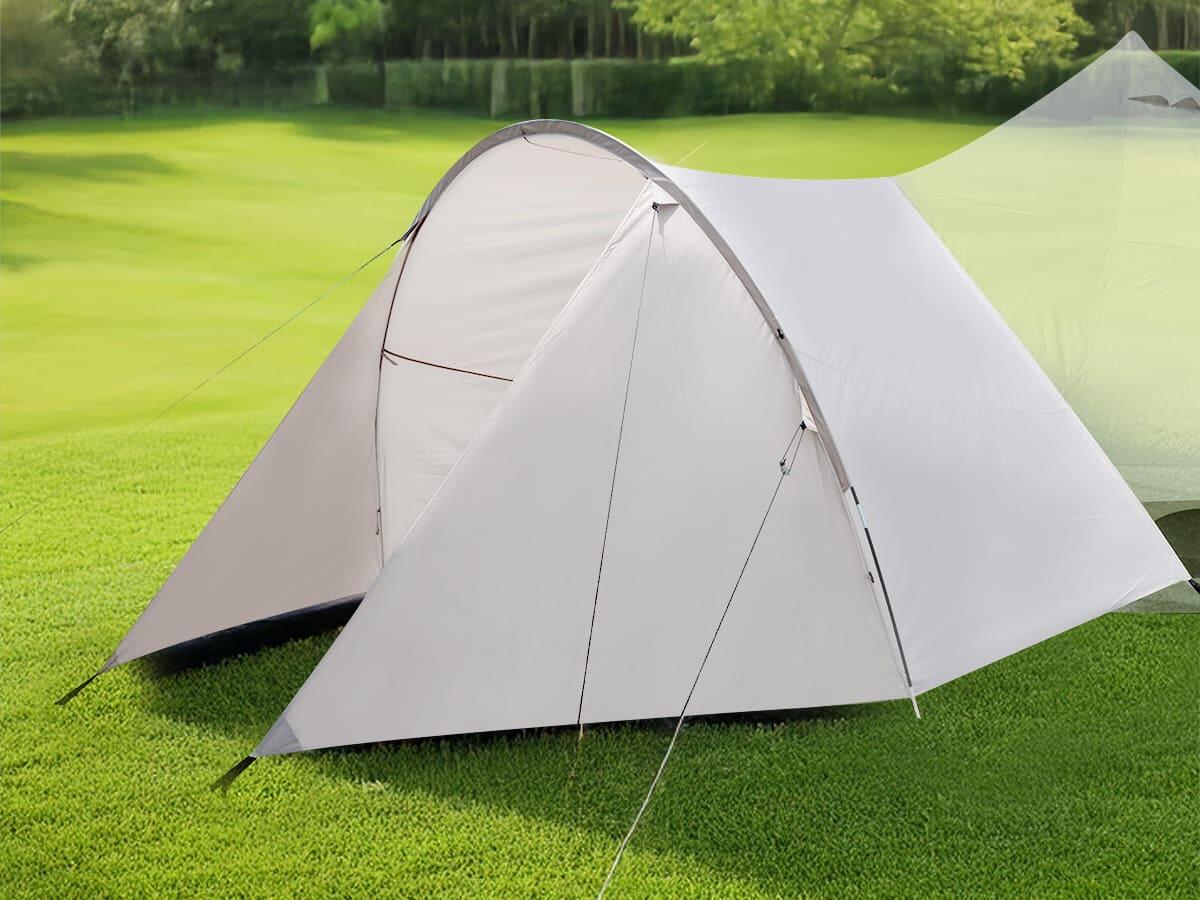 Vorzelt für Tipi Kuopio 400/500 Protect - Canopy für Tipizelt - Stehhöhe 190 cm 2/7