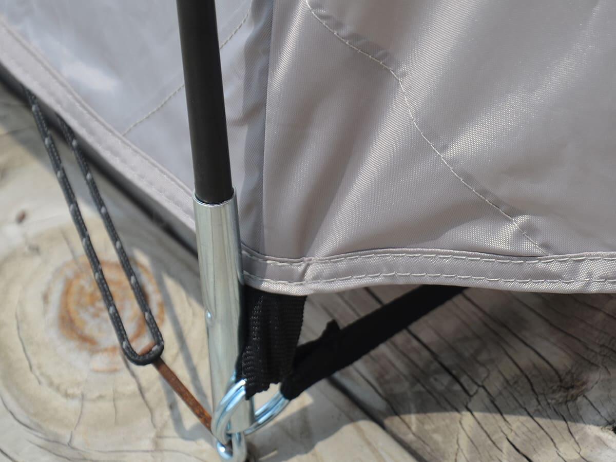 Vorzelt für Tipi Kuopio 400/500 Protect - Canopy für Tipizelt - Stehhöhe 190 cm 6/7