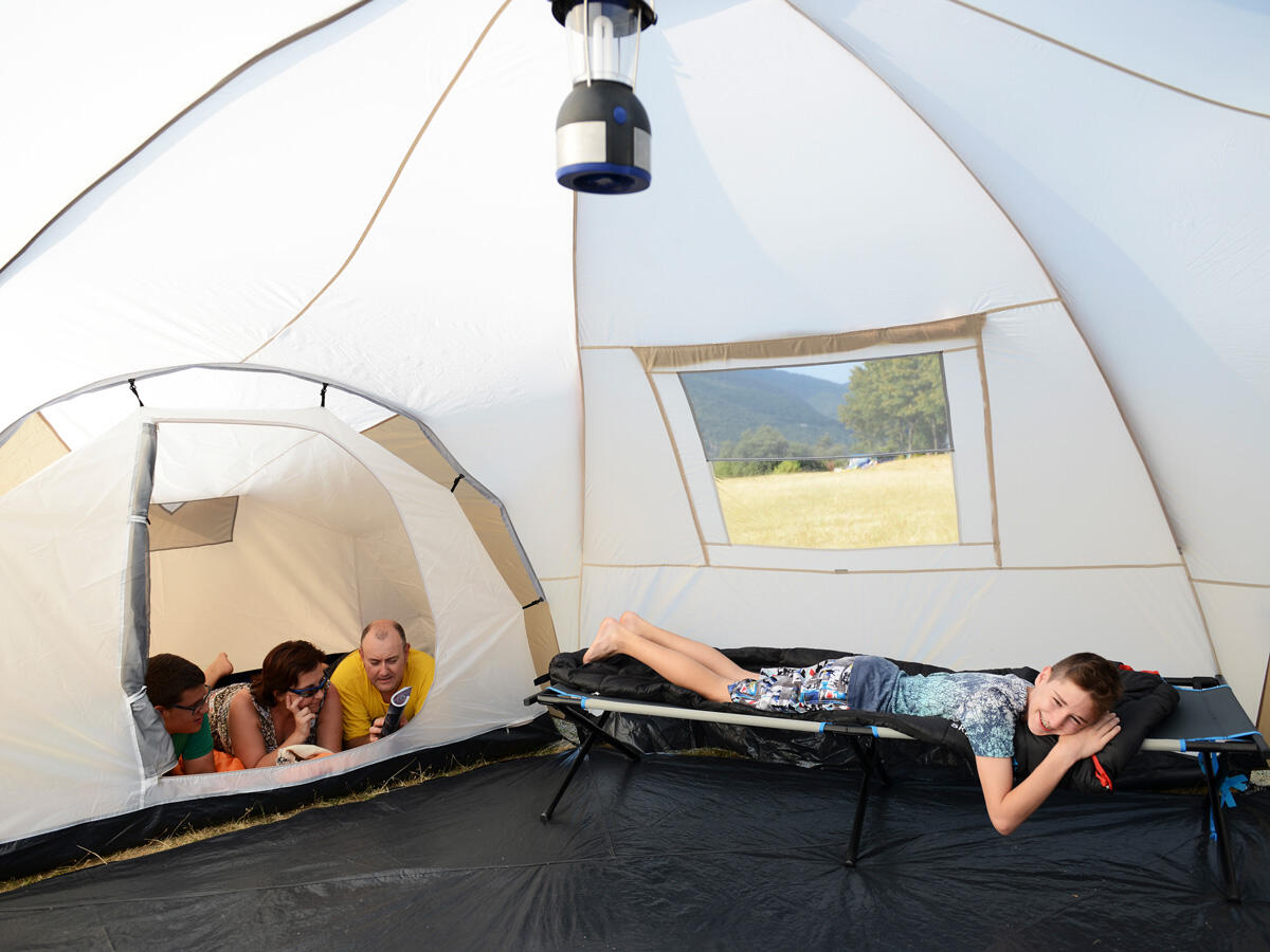 Second hand - Tenda da campeggio - Turin 12 - 3x Cabine - Zanzariera 4/7