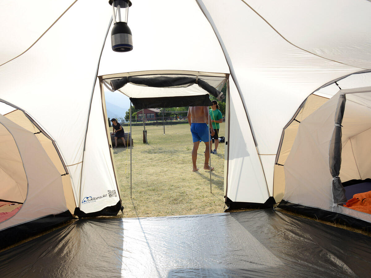 Second hand - Tenda da campeggio - Turin 12 - 3x Cabine - Zanzariera 6/7