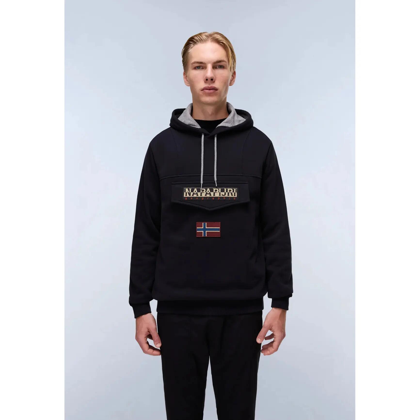 Sweatshirt à capuche Napapijri Burgee Wint 4 2/6