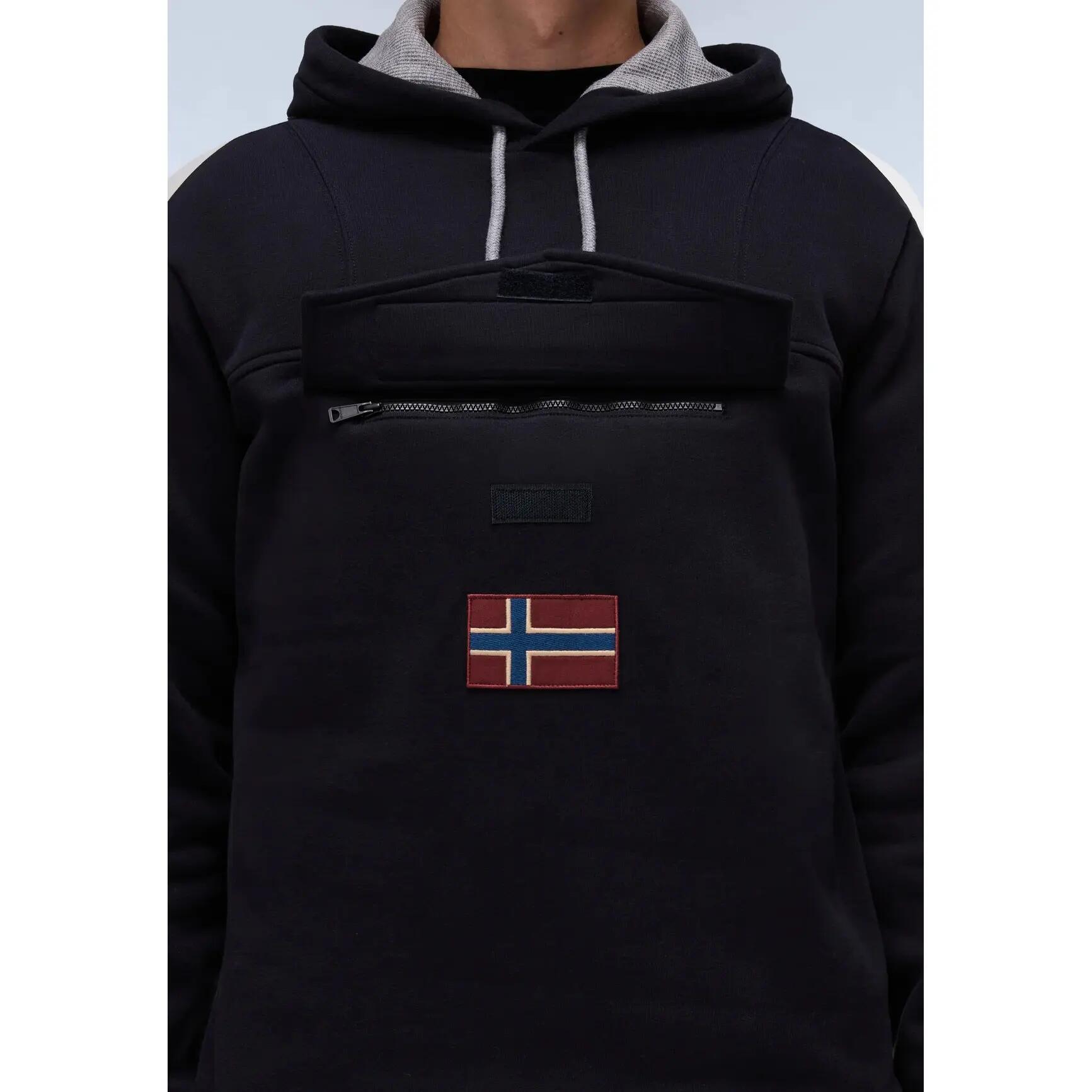 Sweatshirt à capuche Napapijri Burgee Wint 4 6/6