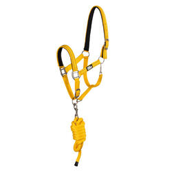 Ensemble licol et longe pour cheval nylon refléchissante Supreme