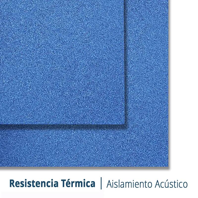 Losetas de Caucho Pack 32 uds. 50 x 50 cm x 20 mm (Azul) 5/8