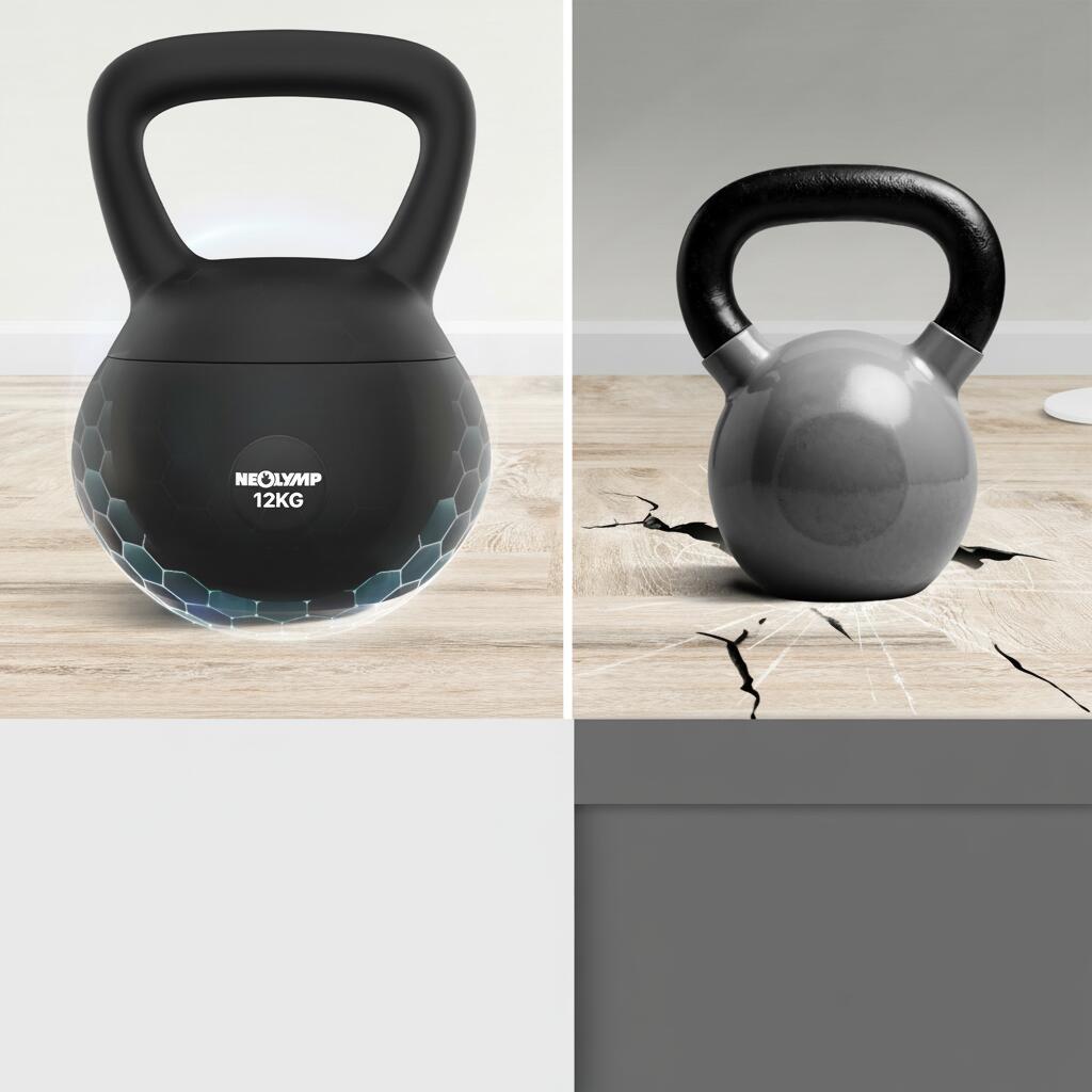 12 kg Soft Kettlebell für Fortgeschrittene – Rutschfester Griff für Training 7/7