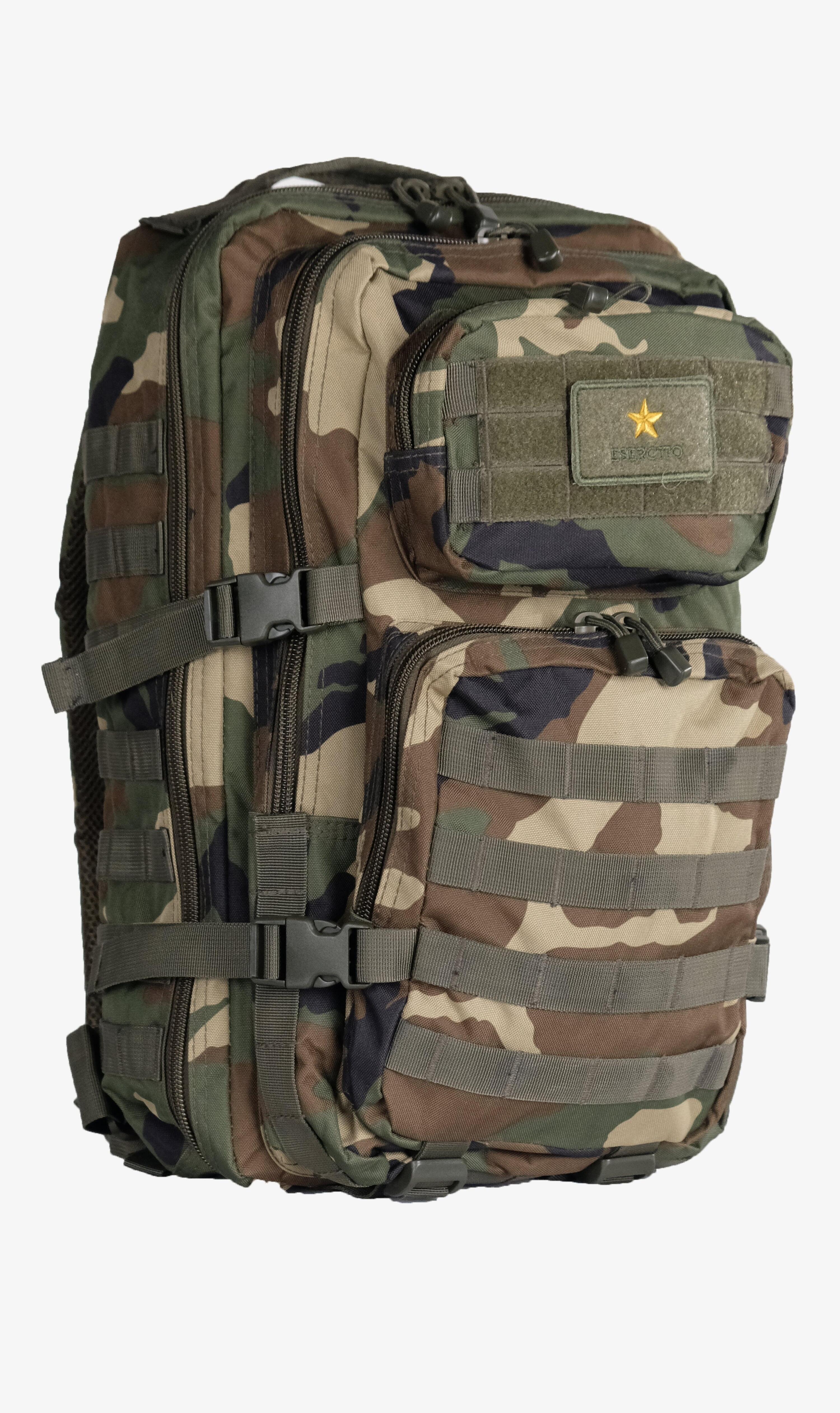 Zaino Esercito AAG321 da trekking camouflage verde 36 litri 2/4
