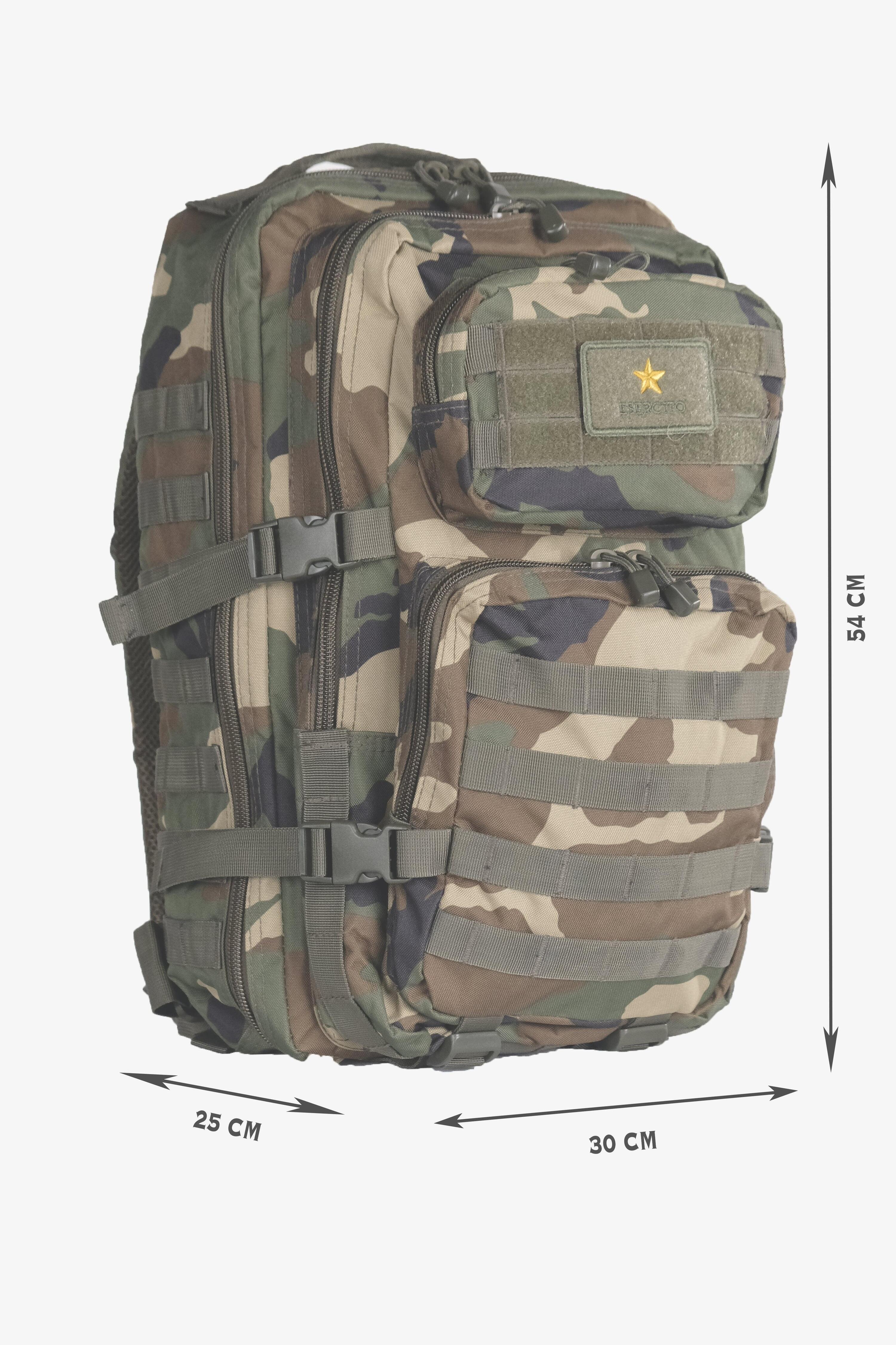 Zaino Esercito AAG321 da trekking camouflage verde 36 litri 4/4