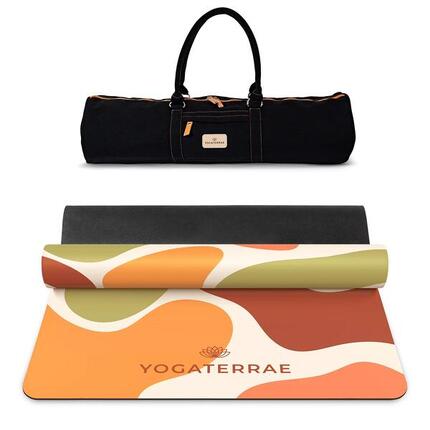 MONTREAL YOGAMAT VAN NATUURLIJK PU-RUBBER MET TAS