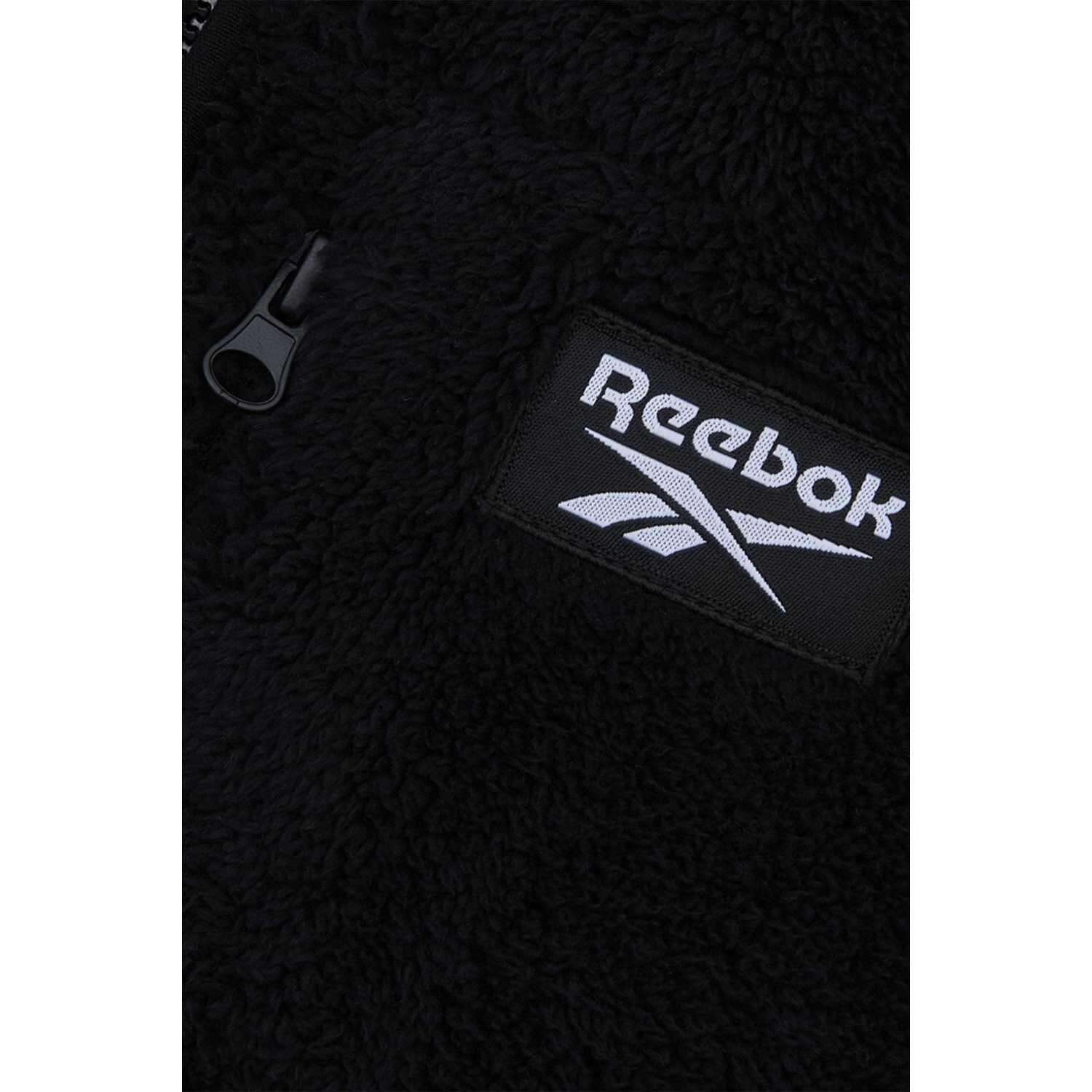 Womens/Ladies Double Monkey Fleece Jacket (Black) 4/4