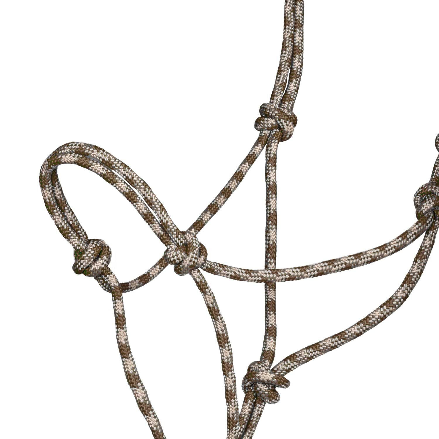 Licol en corde nouée avec laisse 3/5