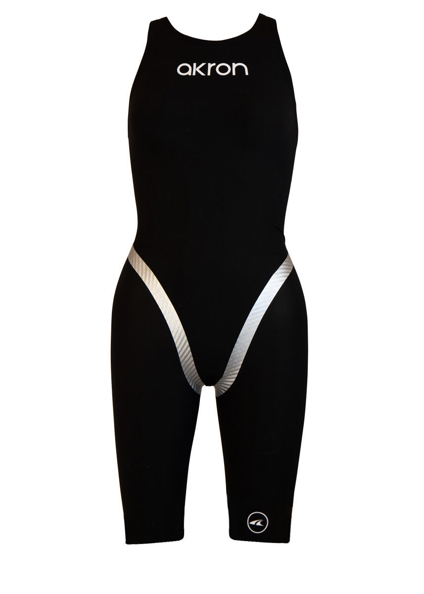 Akron Tuta intera da donna Ultraskin Limited Edition con schiena scoperta - Nero 3/6