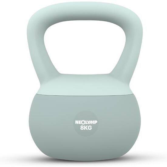 Kettlebell Soft 8 kg pour HIIT & Corps entier – Ergonomique et doux pour le sol