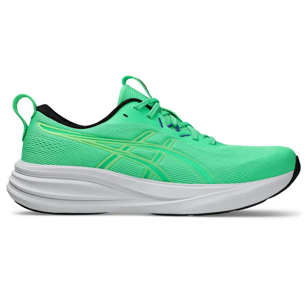 Men's Asics Gel Pulse 17 Green sneakers.