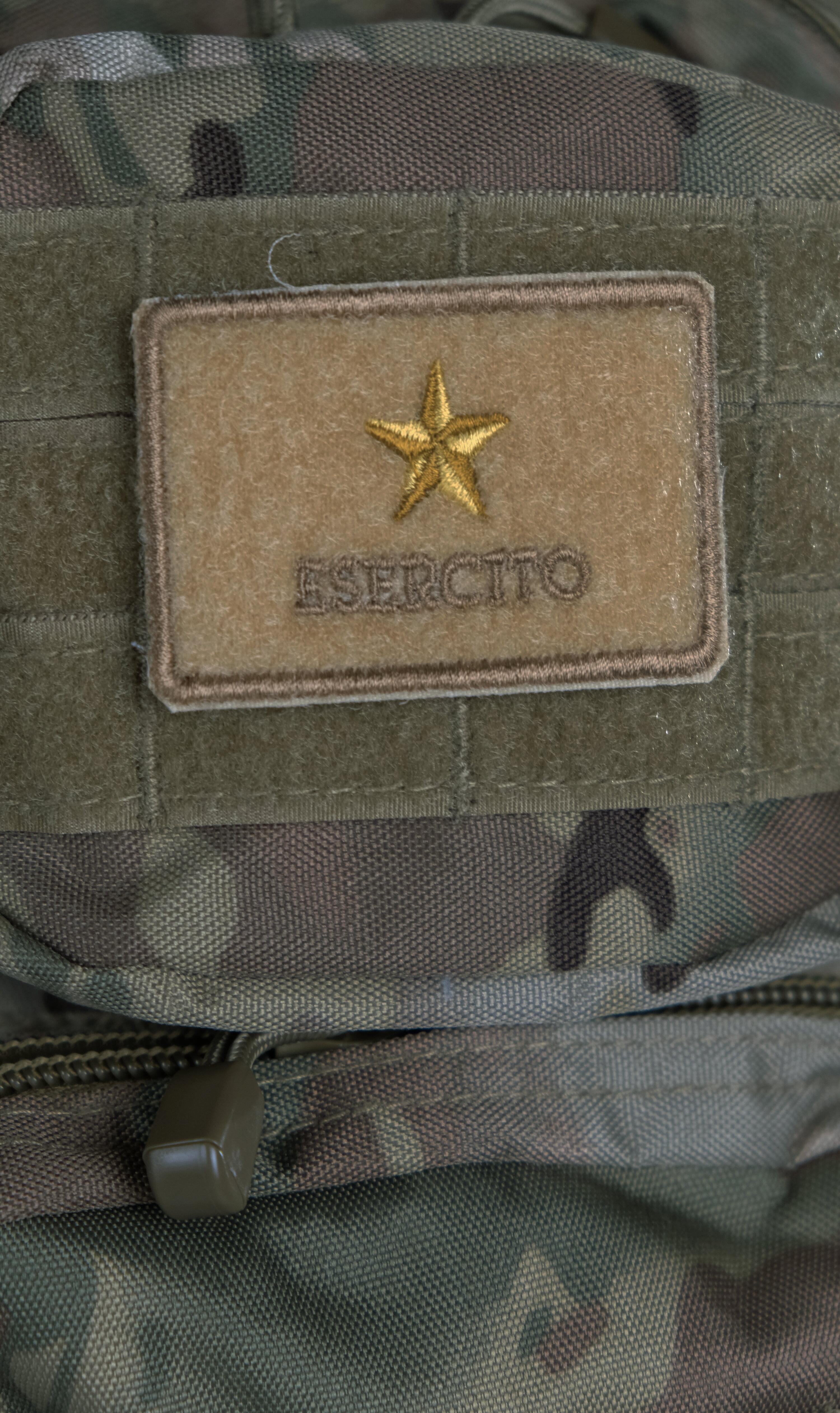 Zaino Esercito AAG320 da trekking camouflage kaki 20 litri 5/5
