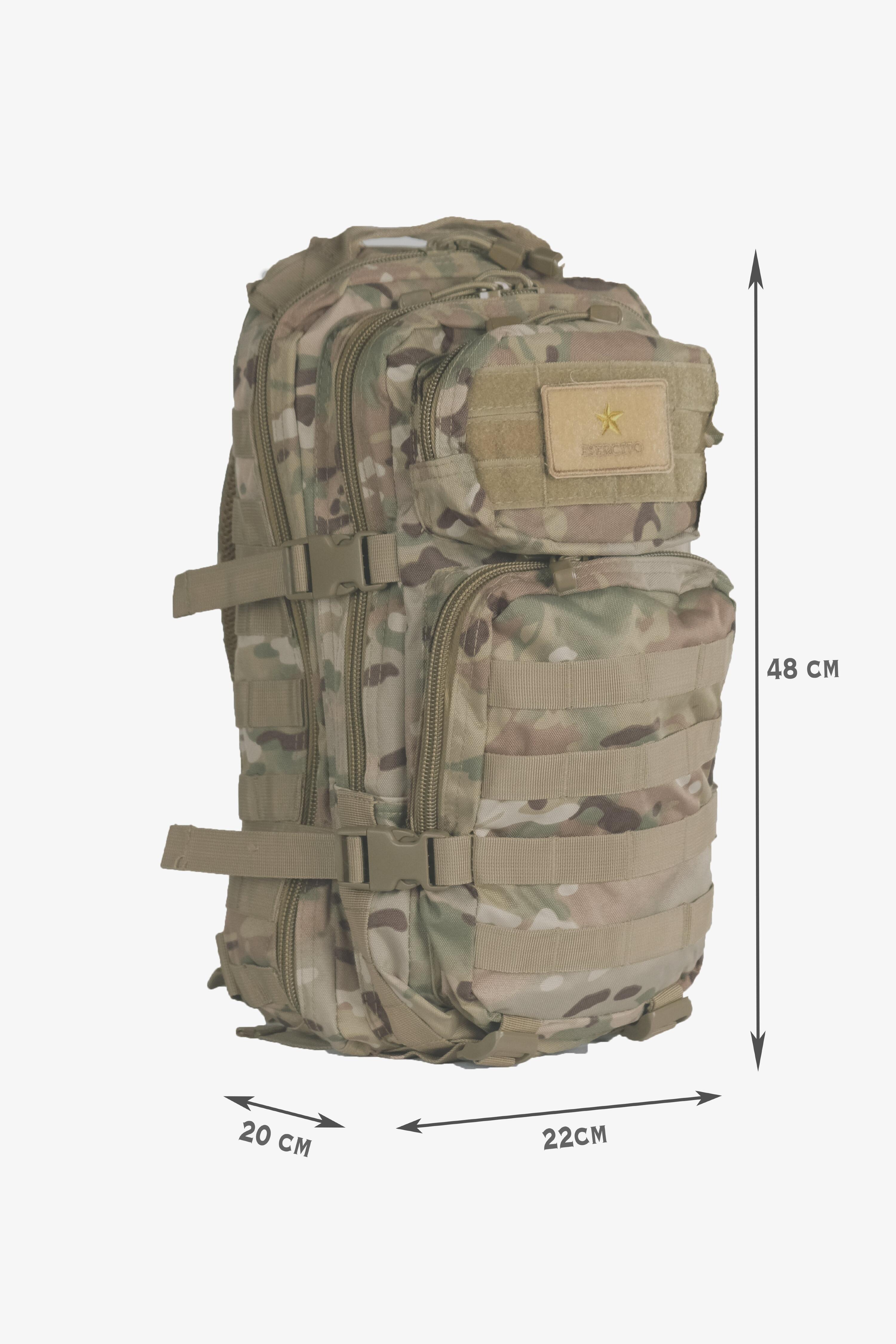 Zaino Esercito AAG320 da trekking camouflage kaki 20 litri 4/5