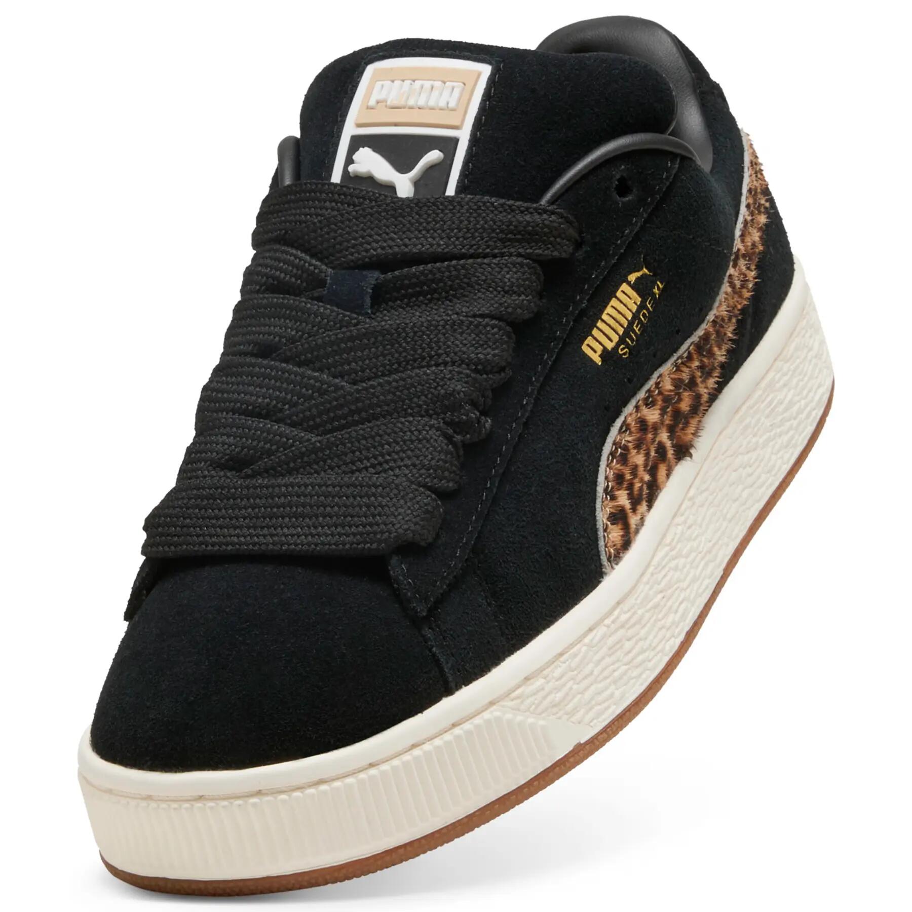 Sapatilhas de mulheres Puma Suede XL Leo 3/6