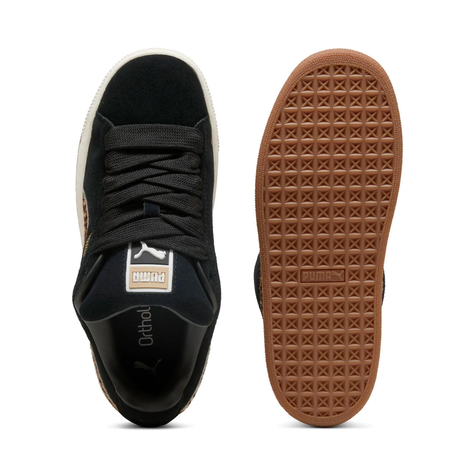 Sapatilhas de mulheres Puma Suede XL Leo 5/6