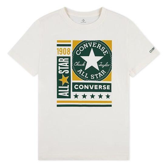 T-Shirt Converse CNVB Ctp Blocks Logo