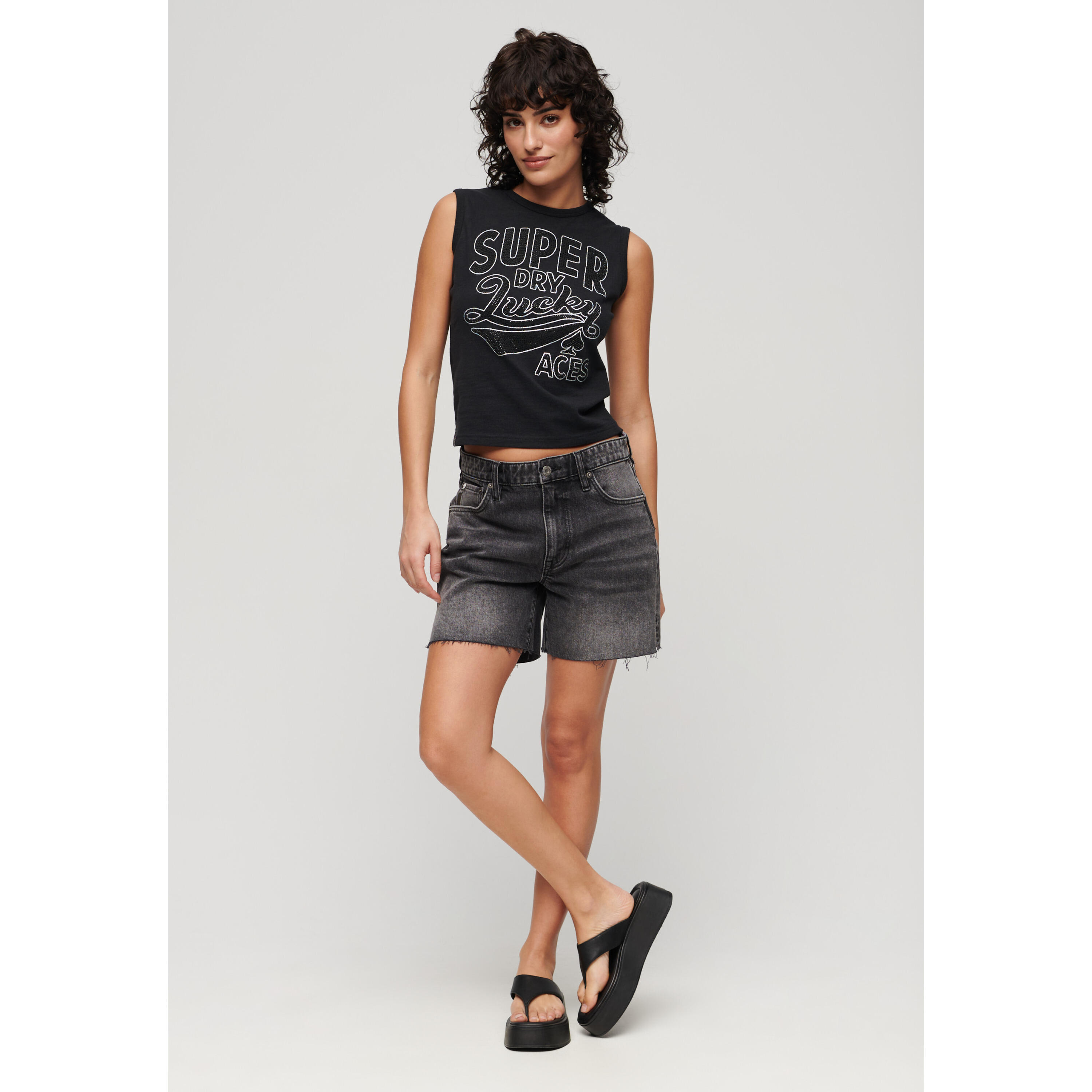 Débardeur slim femme Superdry Retro 3/7