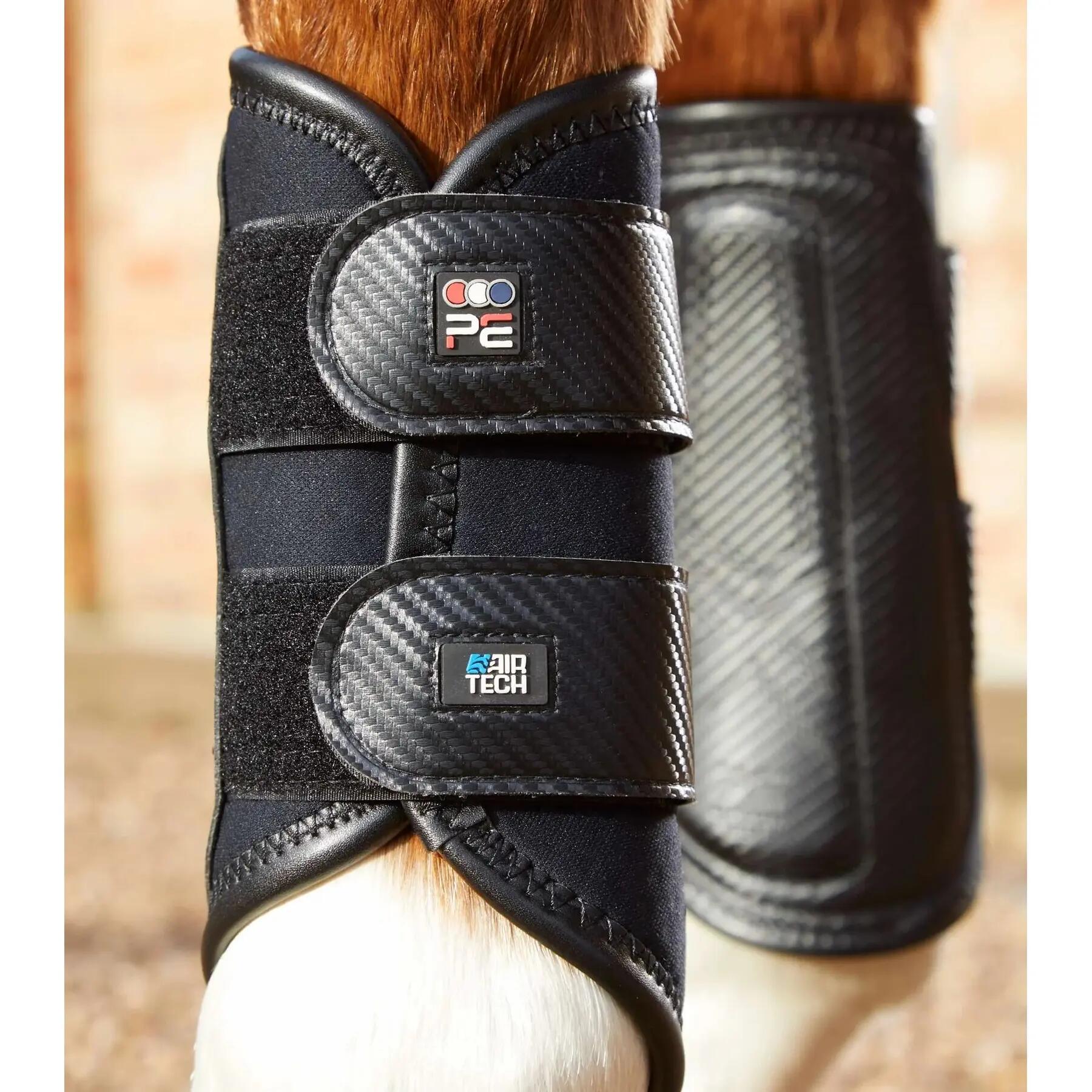 Guêtres pour cheval à double verrouillage Premier Equine Air-Tech 3/4