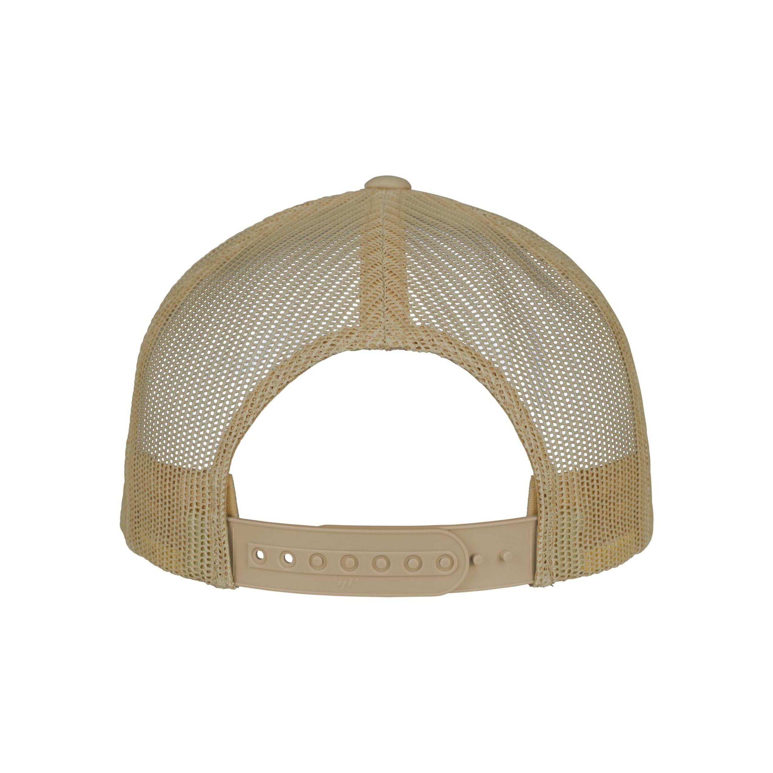 Trucker Cap für HerrenDamen Unisex, 5 Segmente Damen und Herren Khaki-Braun 3/6