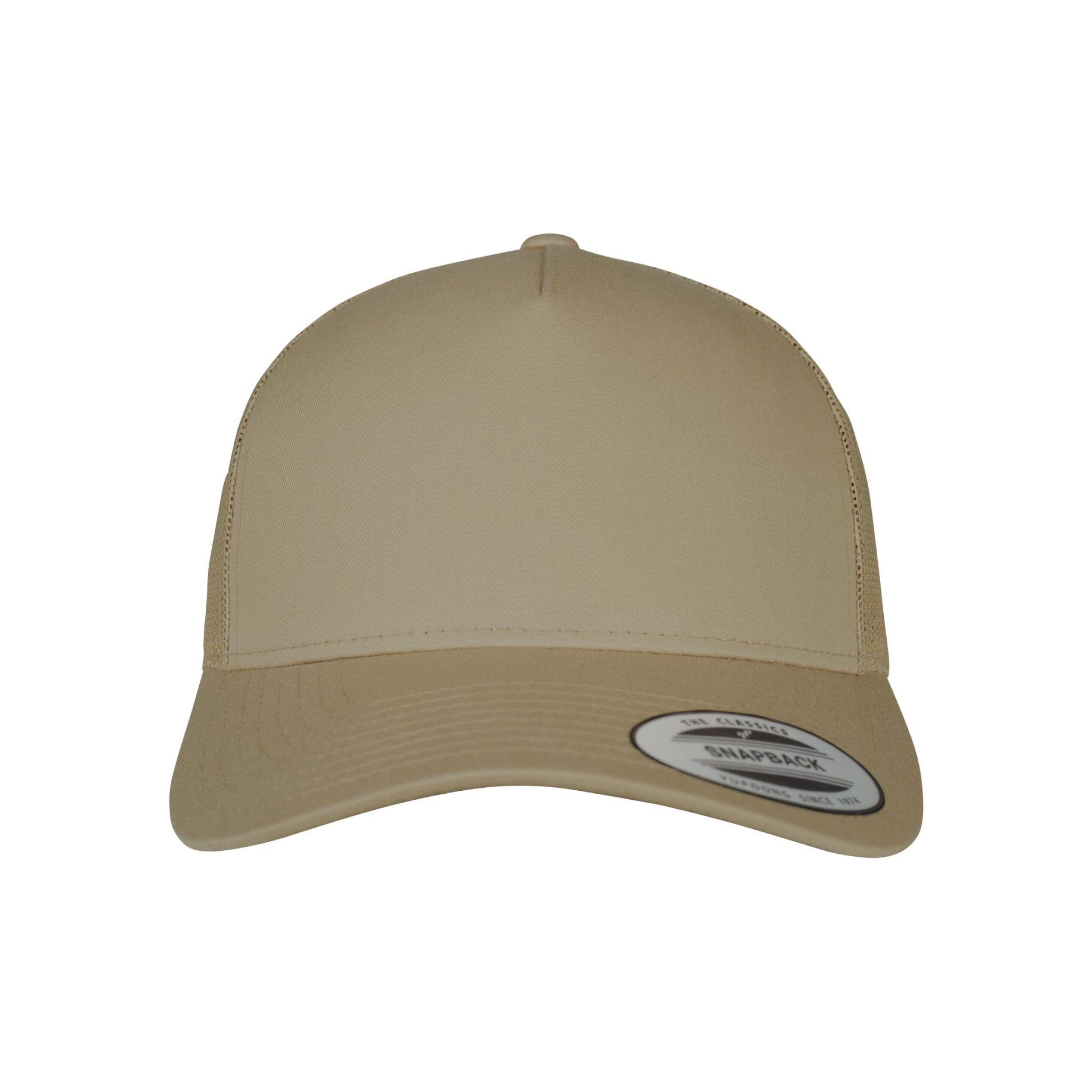 Trucker Cap für HerrenDamen Unisex, 5 Segmente Damen und Herren Khaki-Braun 2/6