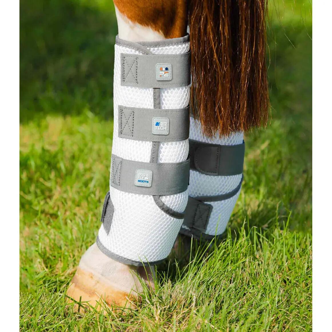 Guêtres pour cheval anti-insectes et anti-mouches Premier Equine Pro-Tech 2/6
