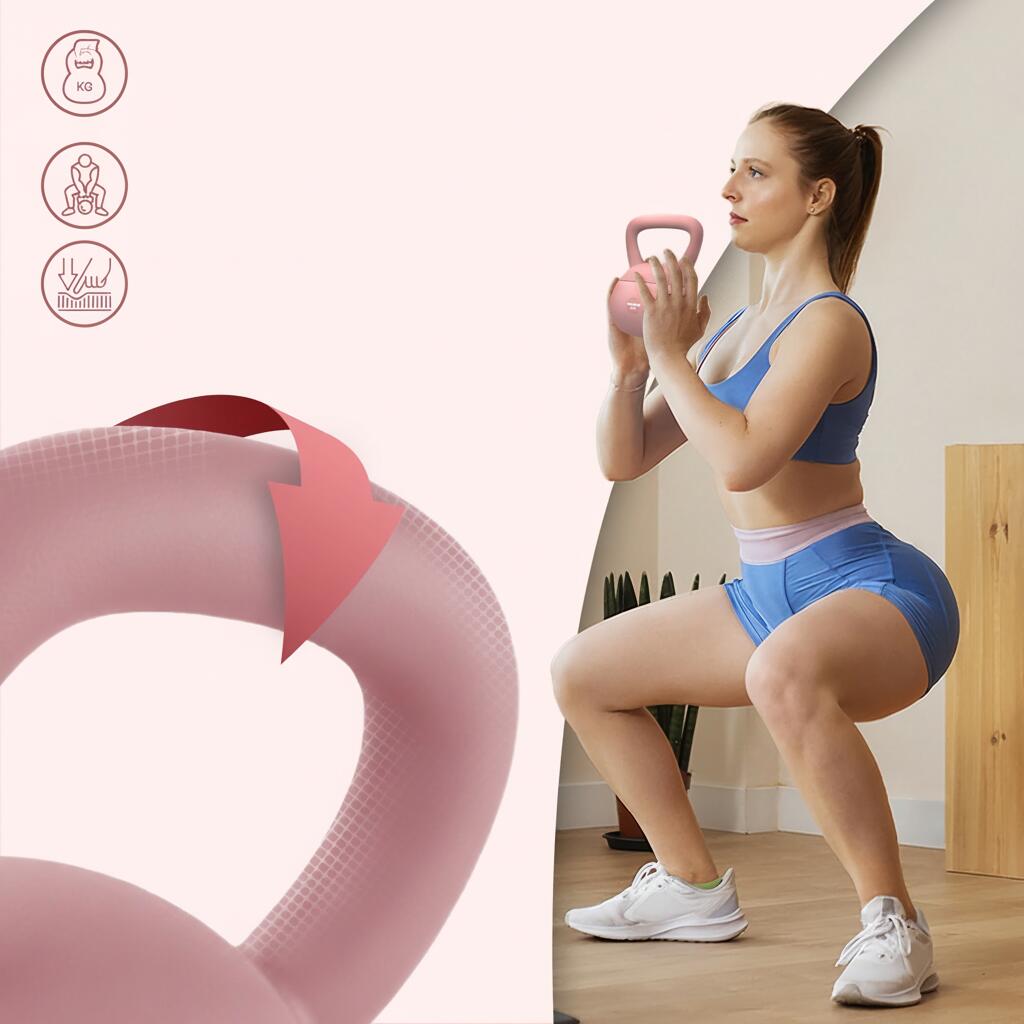 2 kg Soft Kettlebell voor beginners & revalidatie– Bodemvriendelijk en effectief 3/7