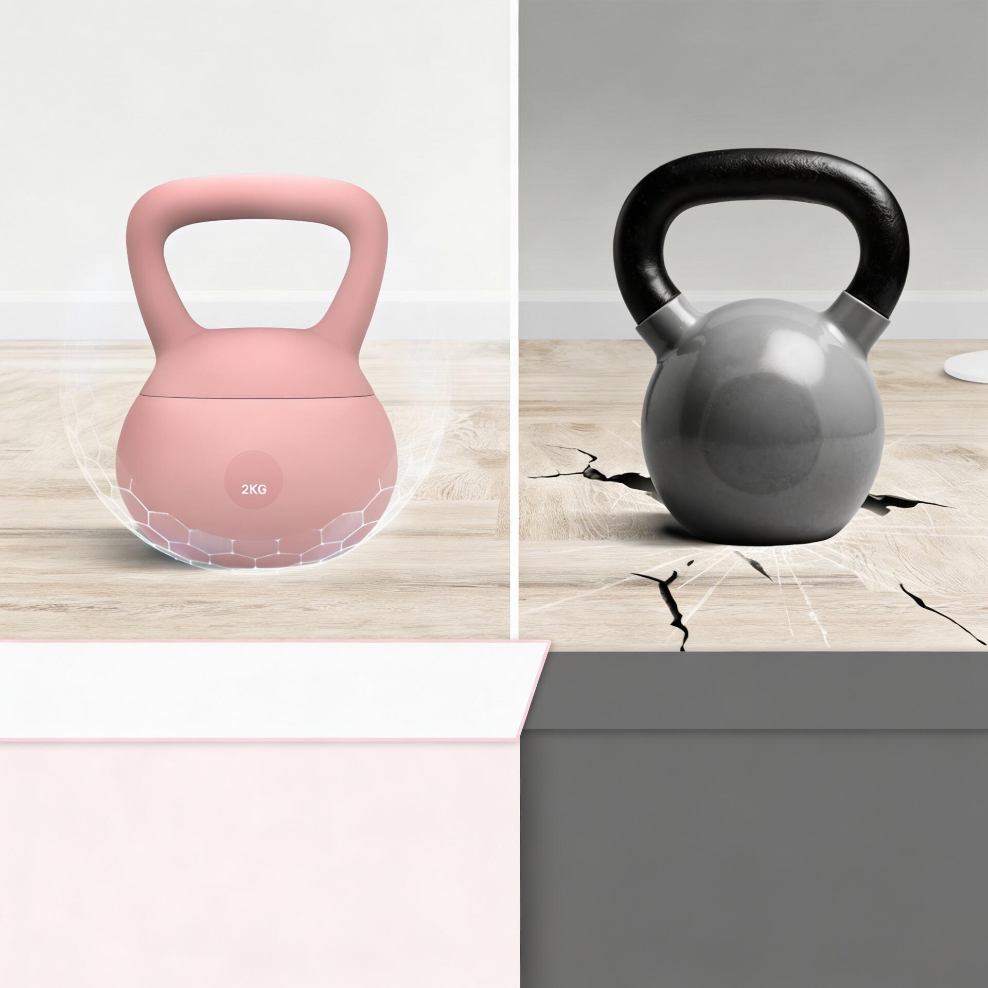 2 kg Soft Kettlebell voor beginners & revalidatie– Bodemvriendelijk en effectief 7/7